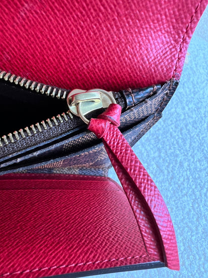 Louis Vuitton Josephine Wallet in Damier Ebene (RRP £370)