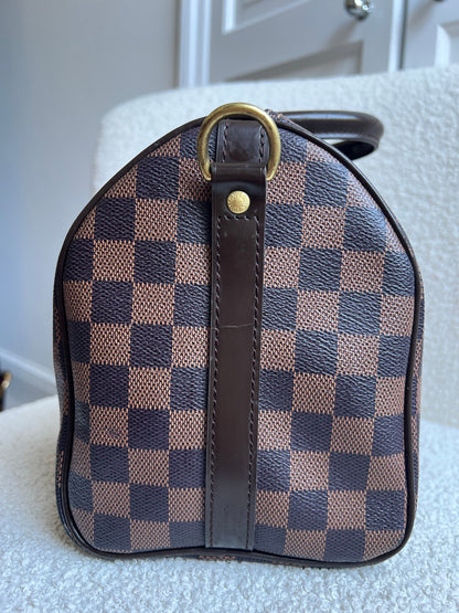 Louis Vuitton Speedy 25 Bandouliere Damier Ebene (RRP £1,440)