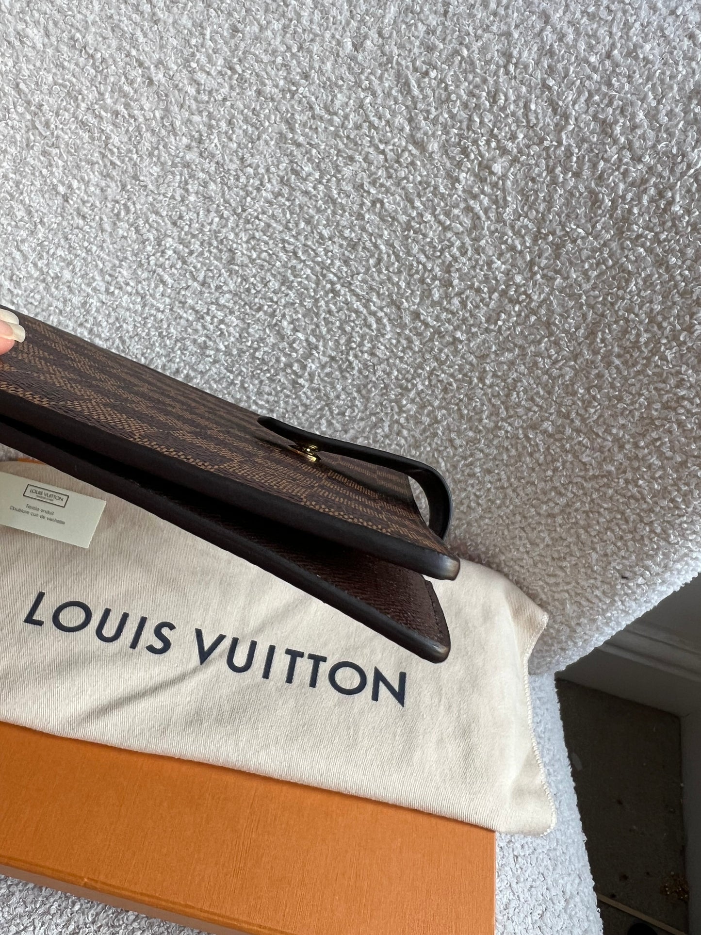 Louis Vuitton Damier Ebene Large Ring Agenda Cover (RRP £595)