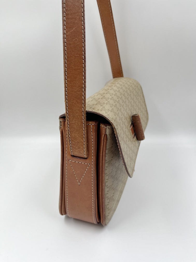 Vintage Celine Triomphe Crossbody Bag