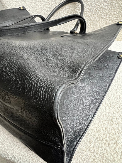 Louis Vuitton On the Go GM Black Empreinte (RRP £2,620)