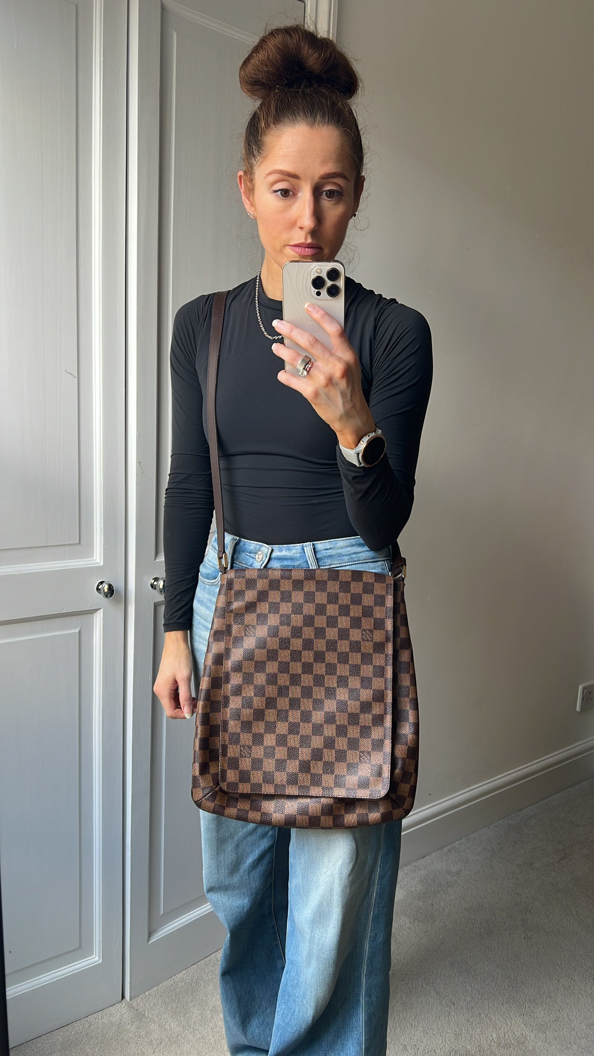 Louis Vuitton Musette Salsa GM Damier Ebene