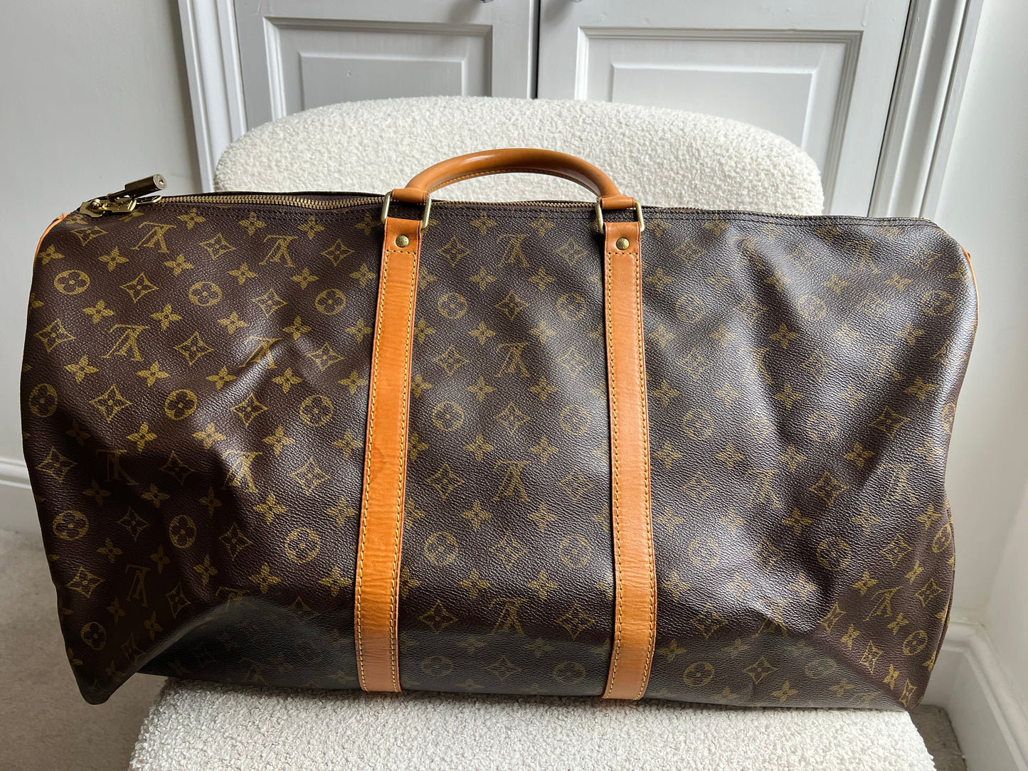 Louis Vuitton Vintage Keepall Bandouliere 60