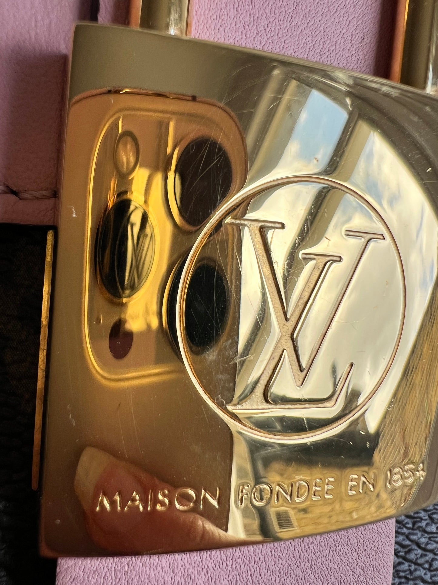 Louis Vuitton Locky BB Monogram Rose Poudre (RRP £1650)