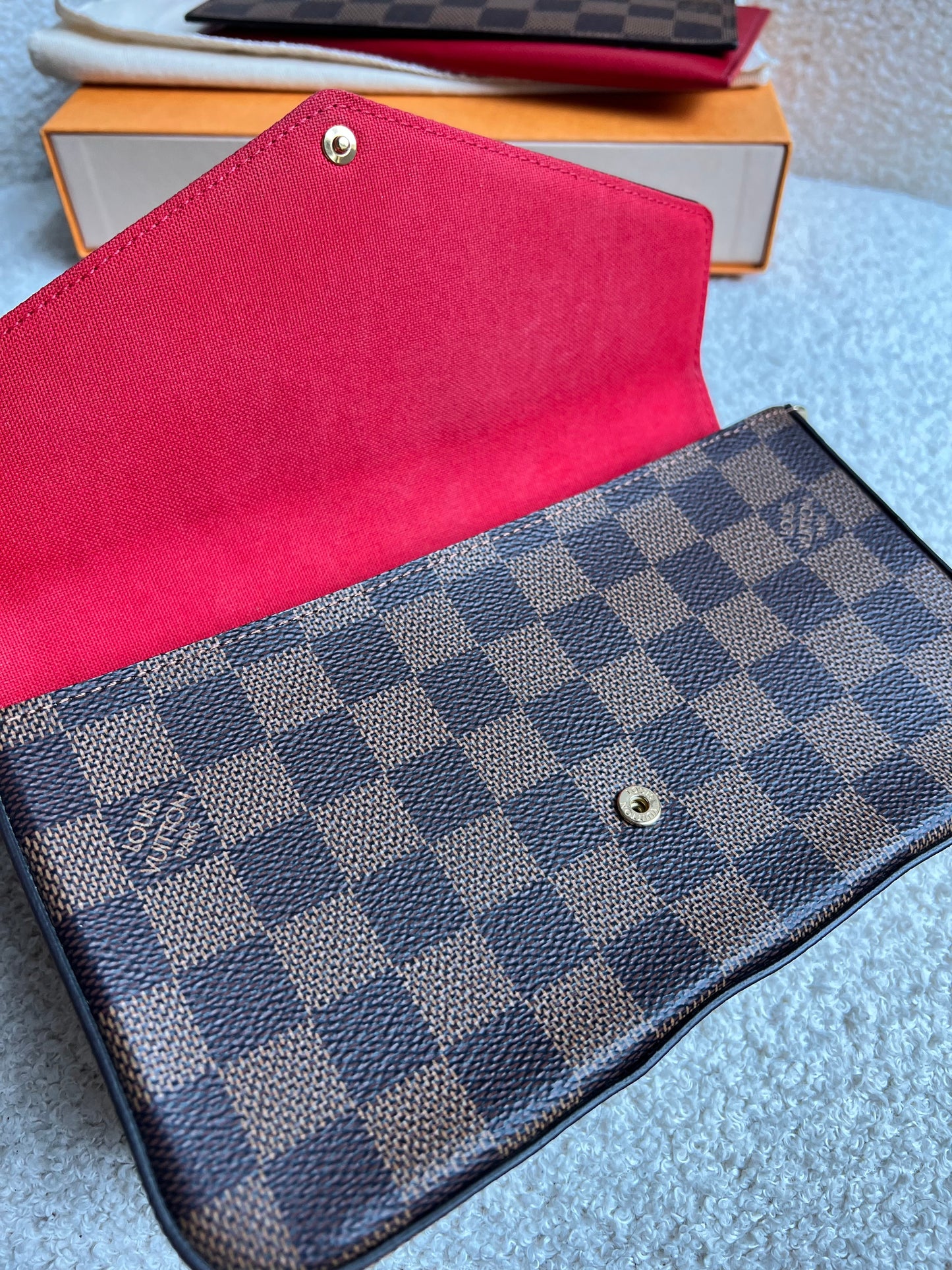Louis Vuitton Felicie Pochette Damier Ebene (RRP £1110)