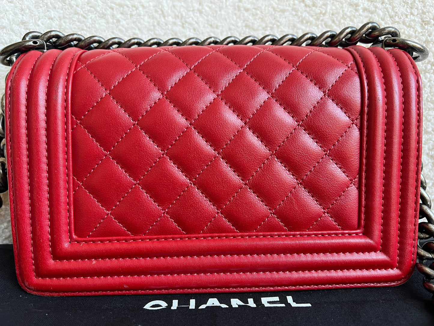 Chanel Small Red Boy Bag (RRP £5,390)