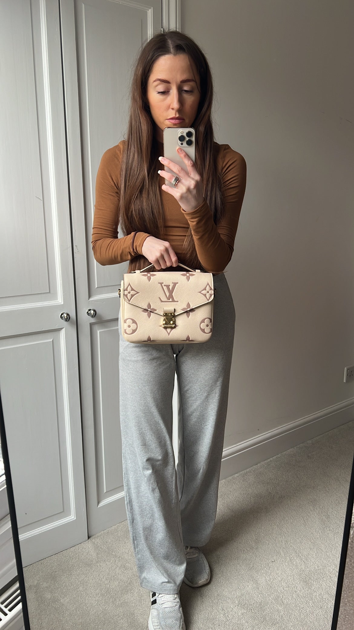 Louis Vuitton Pochette Metis Bicolour Empreinte (RRP £2,230)