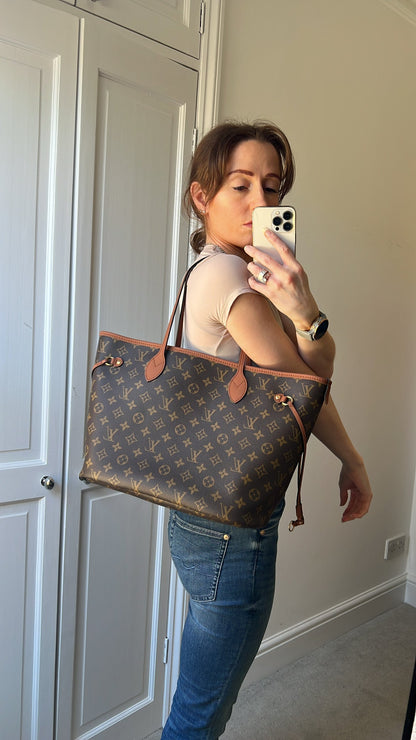 Louis Vuitton Neverfull MM Inside Out (RRP £2,280)