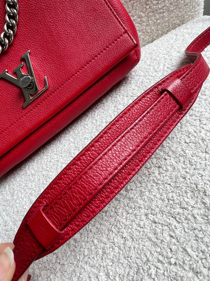 Louis Vuitton Red Mylockme II BB Bag