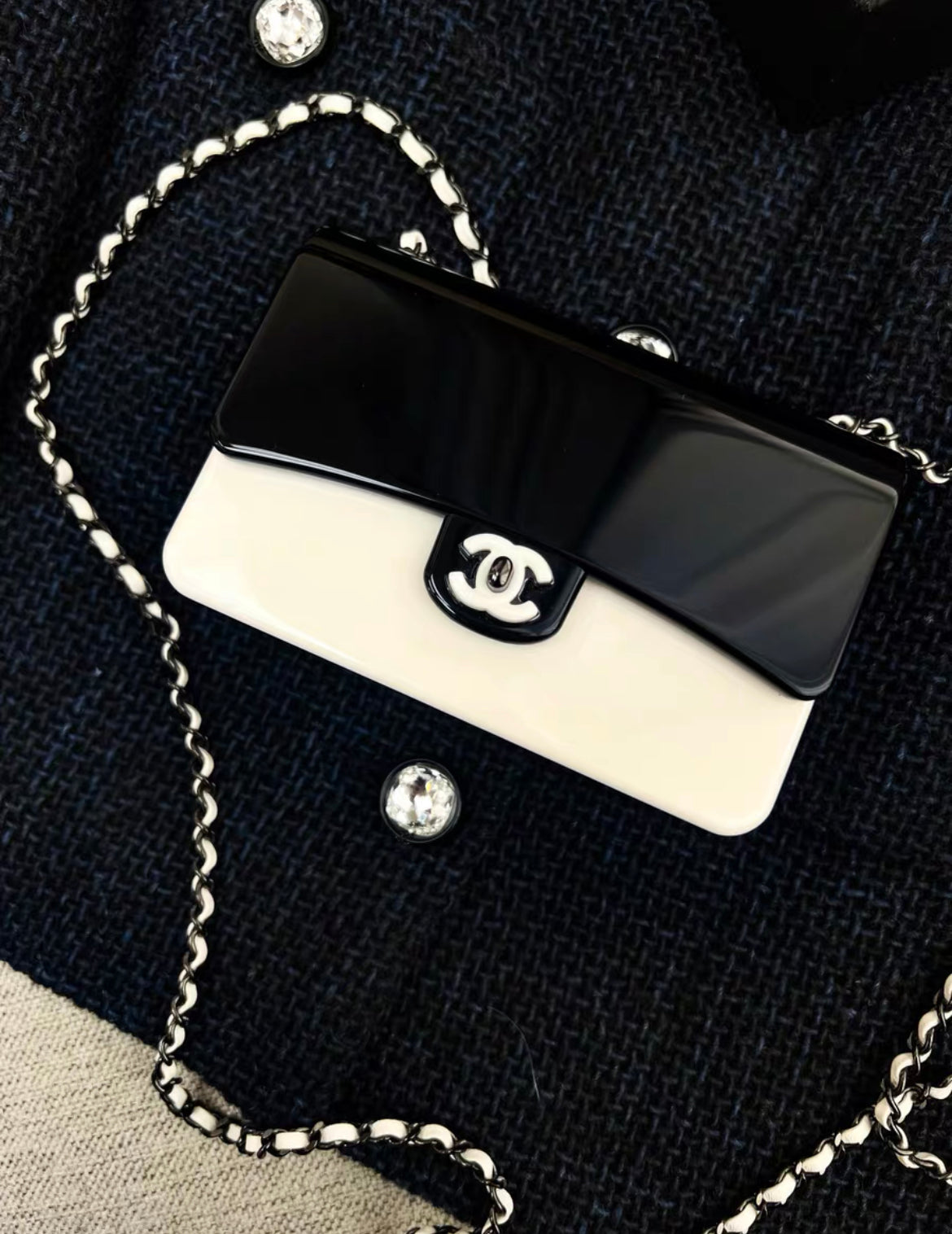 Chanel Luxury Leather Black Shoulder Bag Style 3