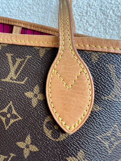 Louis Vuitton Neverfull MM Monogram Pivoine (RRP £1,430)