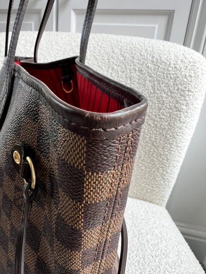 Louis Vuitton Neverfull MM Damier Ebene Cherry Interior (RRP £1,430)