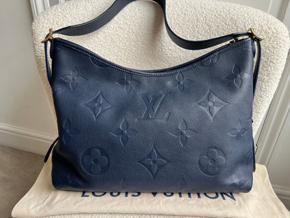 Louis Vuitton Carryall MM Navy Empreinte (RRP £2470)