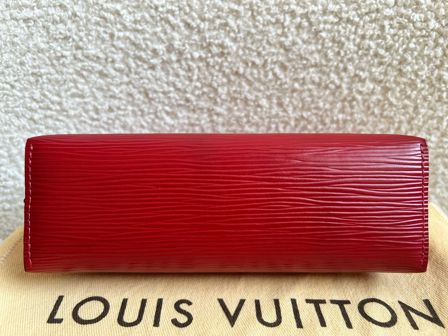 Louis Vuitton Cosmetic Pouch PM Red Epi