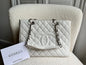 Chanel White Caviar Grand Shopper Tote (GST)