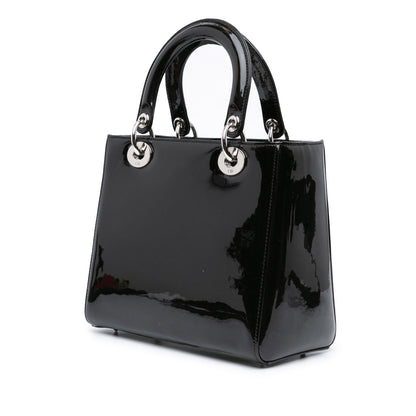Dior Lady Dior Leather Shoulder Bag