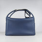 Luxury Hermes Lindy 34Cm Handbag 6208 Dark Blue Silver