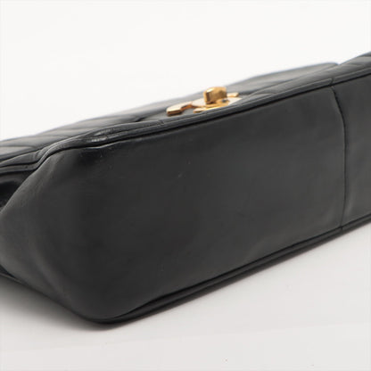 Chanel Lambskin Black Chain Shoulder Bag Style 3