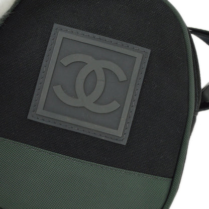 Chanel Black Green Shoulder Bag
