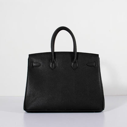 Luxury Hermes 35Cm Birkin Bag Epsom Leather Black Gold