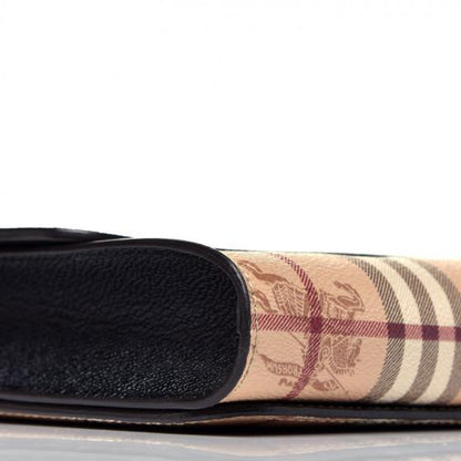 Haymarket Check Small Loxley Crossbody Brown