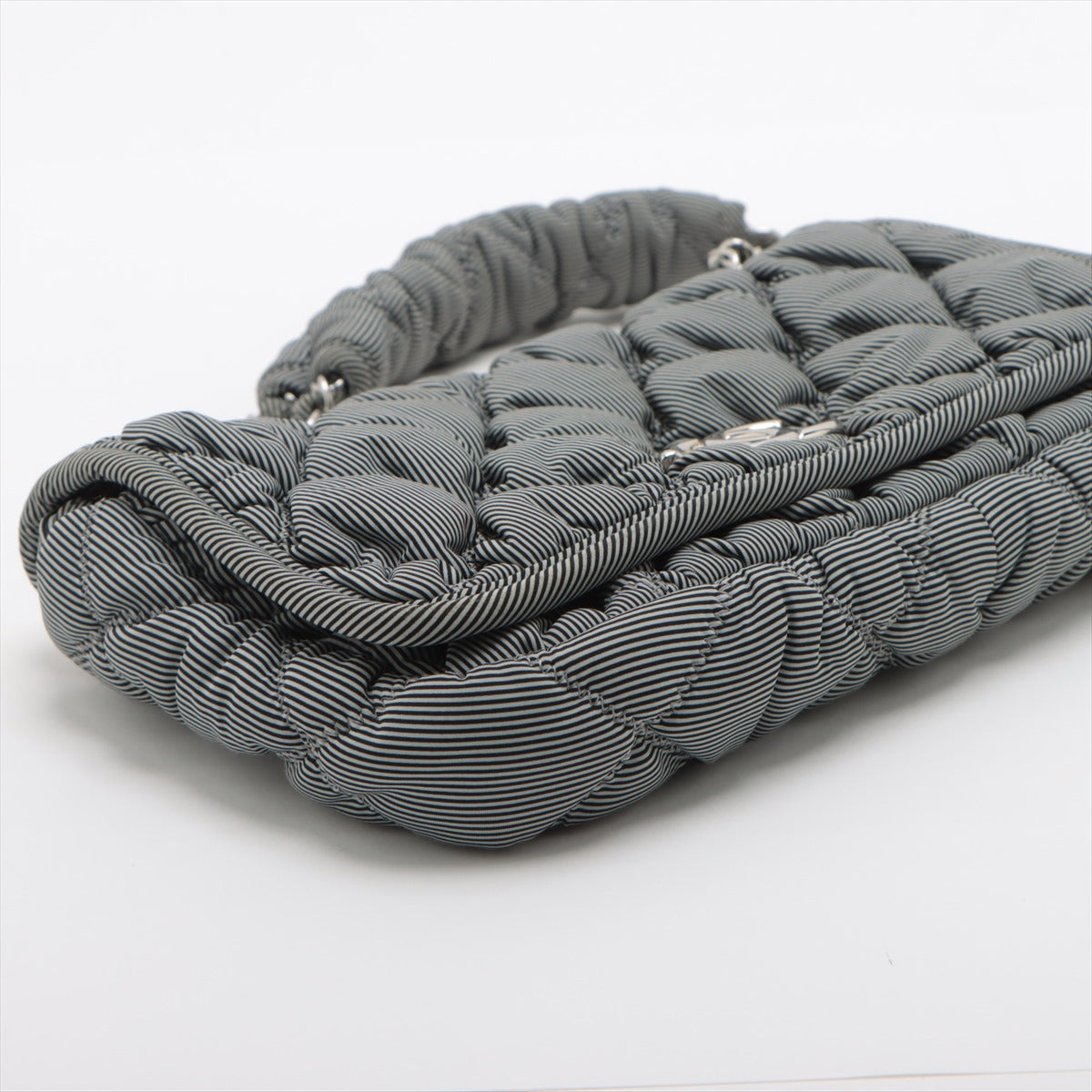 Chanel Silver Chain Shoulder Bag