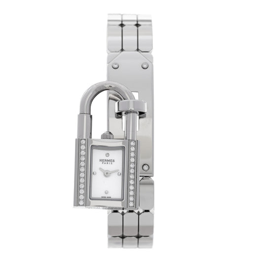 Stainless Steel Diamond 16mm Kelly Quartz Watch