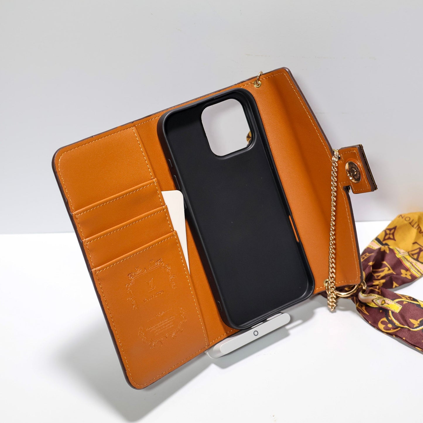 Luxury Wallet LV iPhone Case Card Holder for 1216 Pro Max Plus