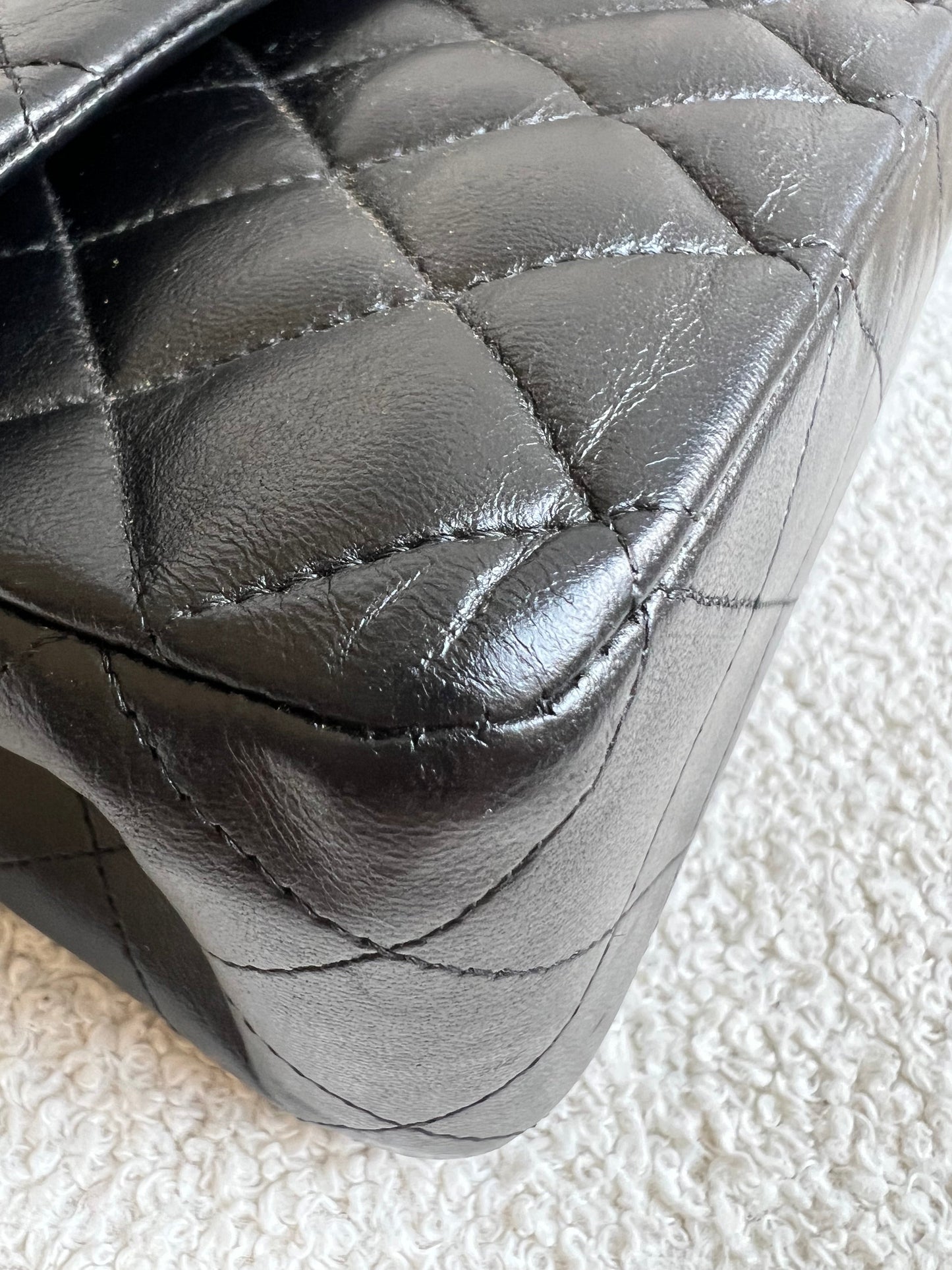 Chanel Medium Classic Flap in Black Lambskin (RRP £9,090)