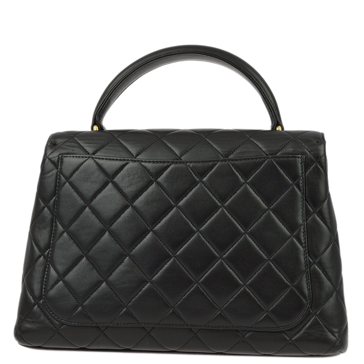 Chanel Kelly Lambskin Black Handbag Style