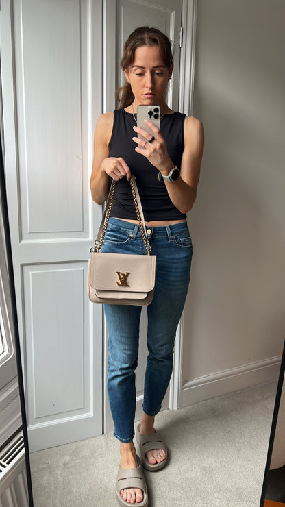 Louis Vuitton Mylockme Greige (RRP £2080)