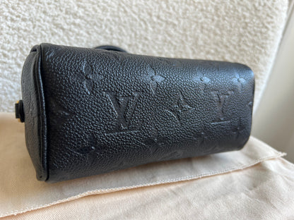 Louis Vuitton Speedy Nano Black Empreinte (RRP £1540)