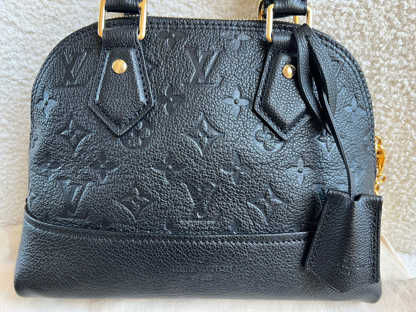 Louis Vuitton Alma Neo BB Black Empreinte  (RRP £2,020)