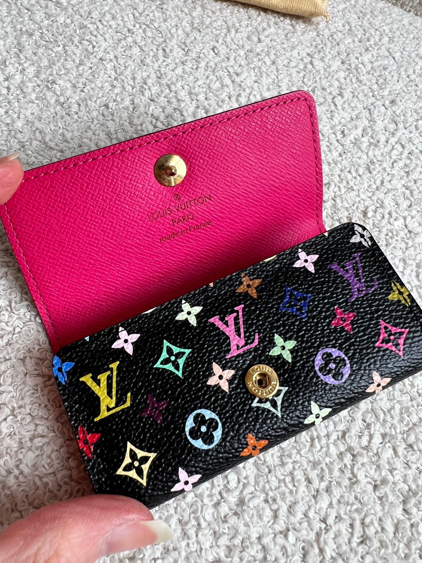 Louis Vuitton 4 Key Holder Multicolore