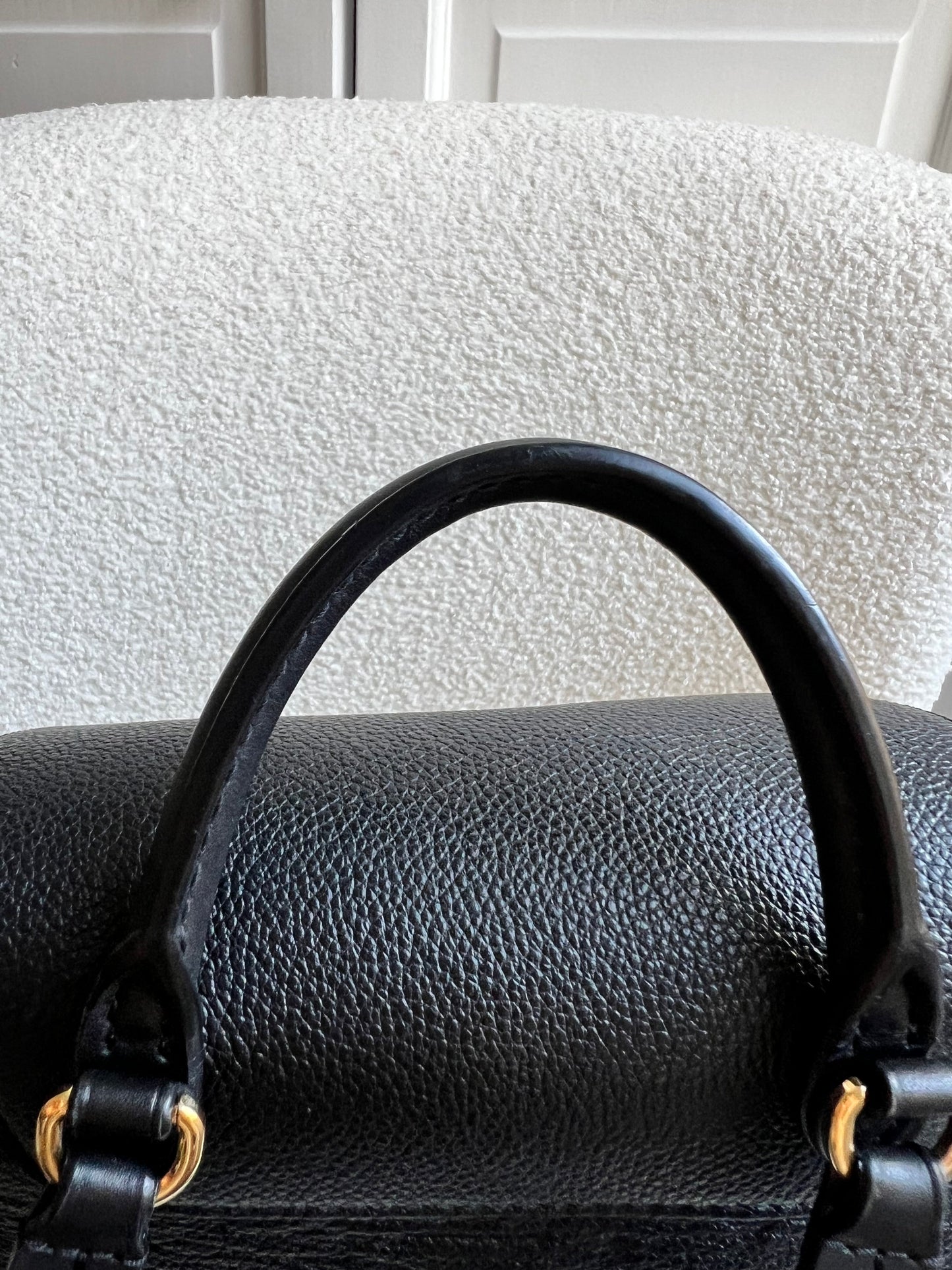 Louis Vuitton Montsouris Backpack Black Empreinte