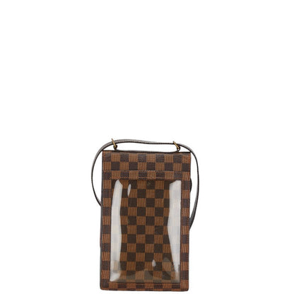 Louis Vuitton Damier Portobello Crossbody Bag Brown PVC Leather