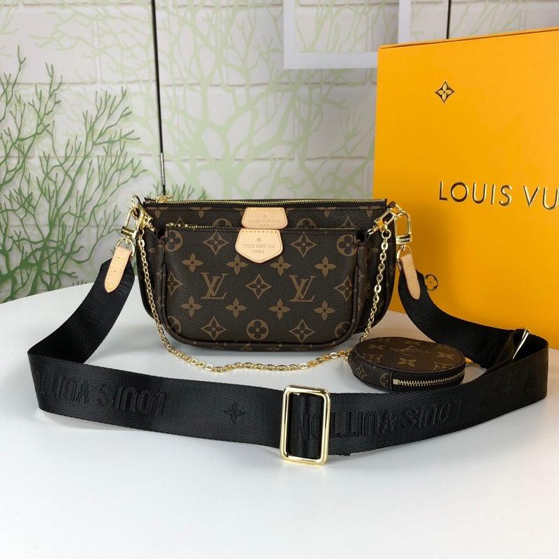 Makersluxe - Monogram Multi Pochette Crossbody Bag