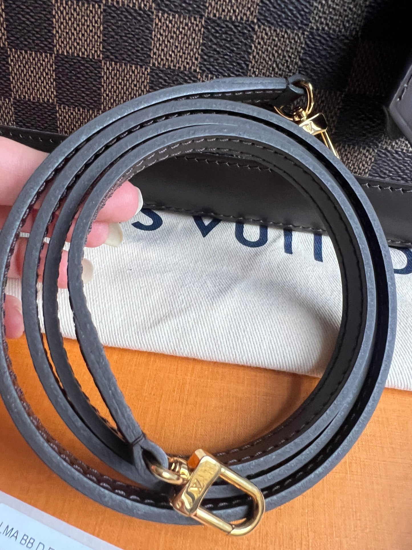 Louis Vuitton Alma BB Damier Ebene (RRP £1,450)