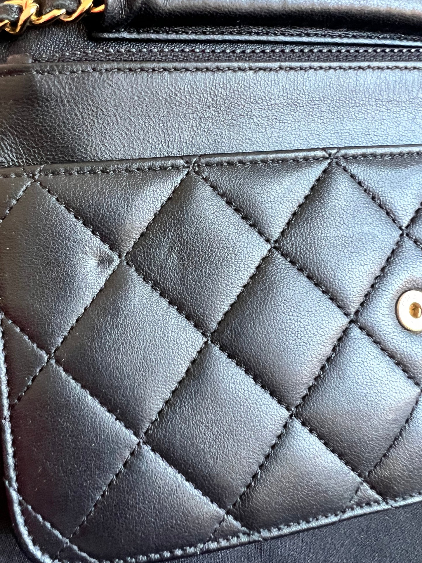 Chanel Wallet on Chain in Black Lambskin Gold Hardware (RRP £2,930)