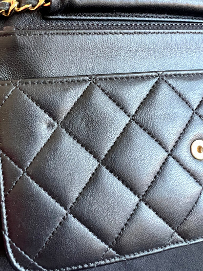 Chanel Wallet on Chain in Black Lambskin Gold Hardware (RRP £2,930)