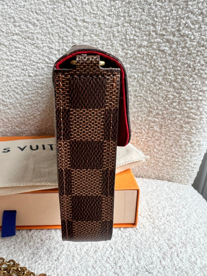 Louis Vuitton Felicie Pochette Damier Ebene (RRP £1110)