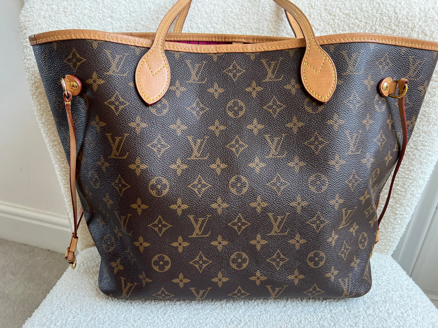 Louis Vuitton Neverfull MM Monogram Pivoine (RRP £1,430)