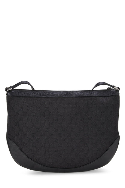Gucci,  Green GG Canvas Round Crossbody Large, Green