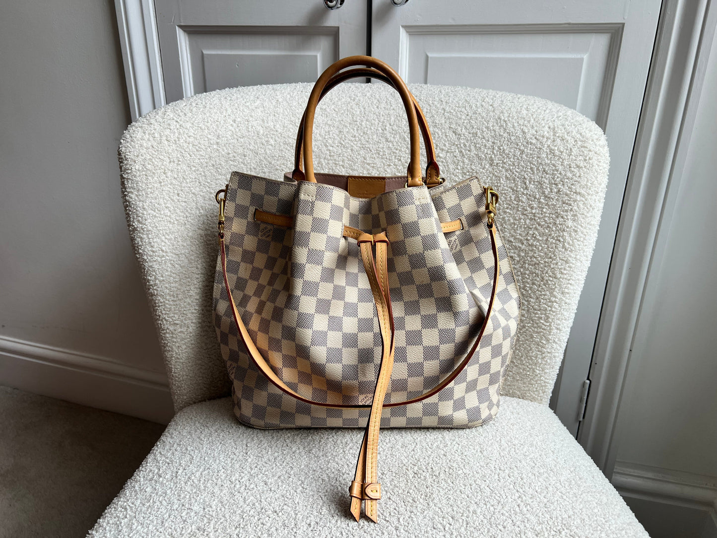 Louis Vuitton Girolata Damier Azur