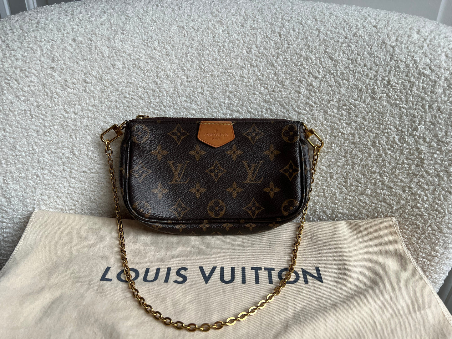 Louis Vuitton Multi Pochette Accessoires Rose Chiaro (RRP £2030)