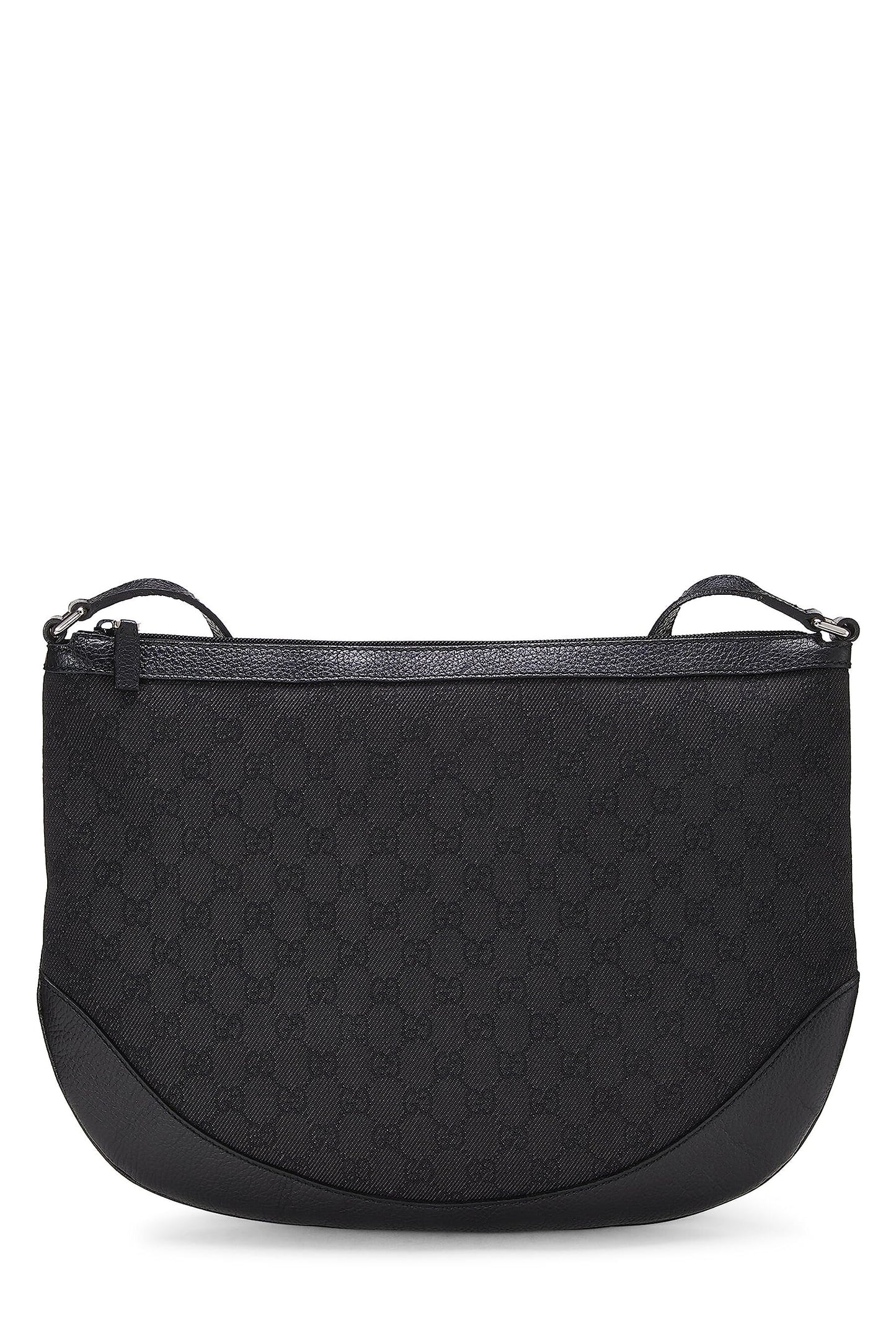 Gucci,  Green GG Canvas Round Crossbody Large, Green