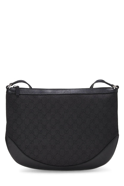 Gucci,  Green GG Canvas Round Crossbody Large, Green