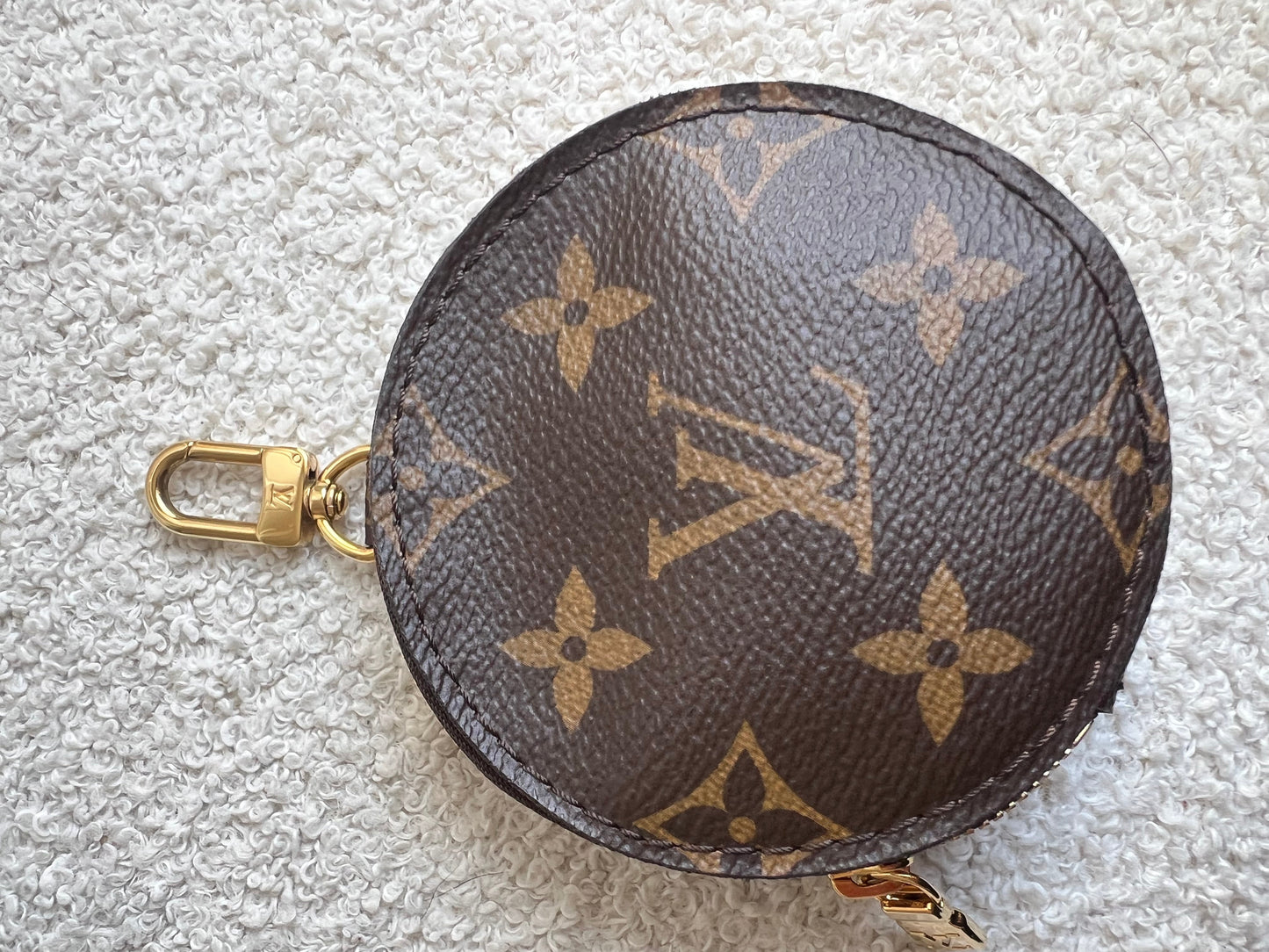Louis Vuitton Round Coin Purse Monogram