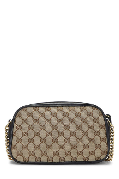 Gucci,  Original GG Canvas Marmont Crossbody Small, Black