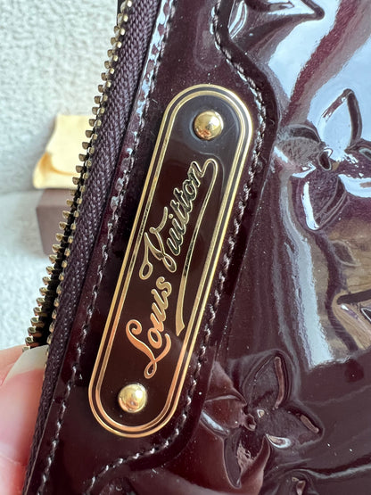 Louis Vuitton Amarante Vernis Key Pouch